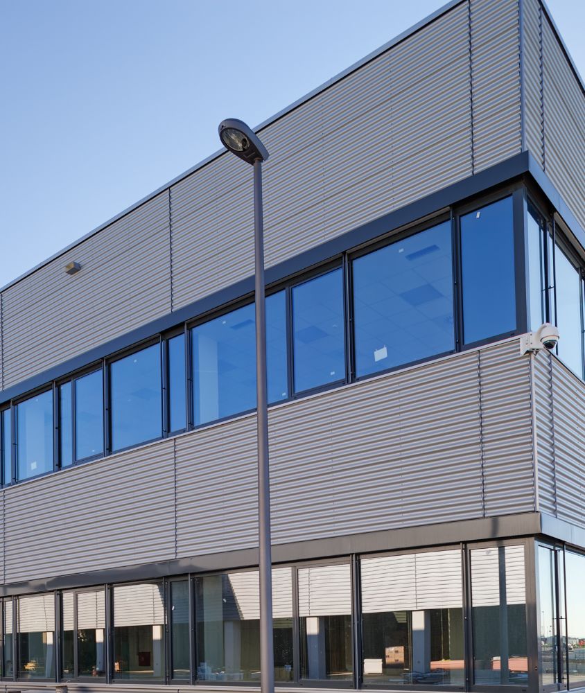 fachada de vidro em Rio Branco